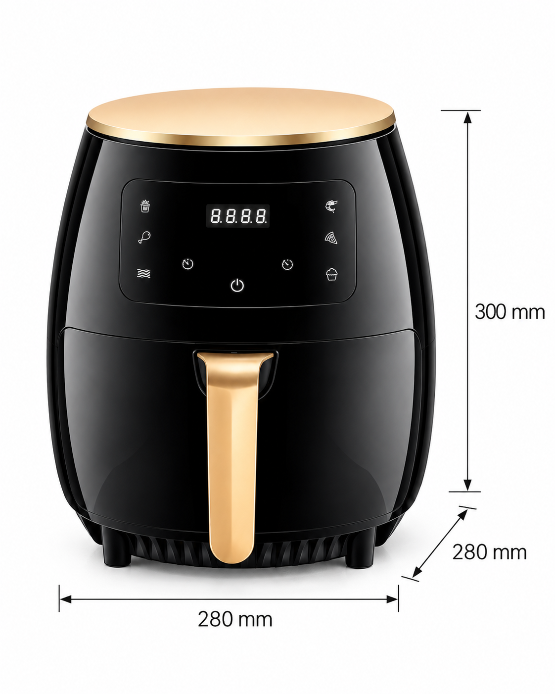 Freidora de Aire Digital 4,5 L | 1400W
