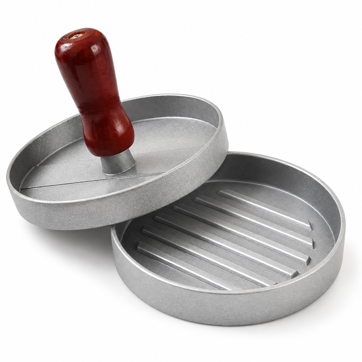 Prensa Manual para Hamburguesas de Aluminio – 11,5 cm