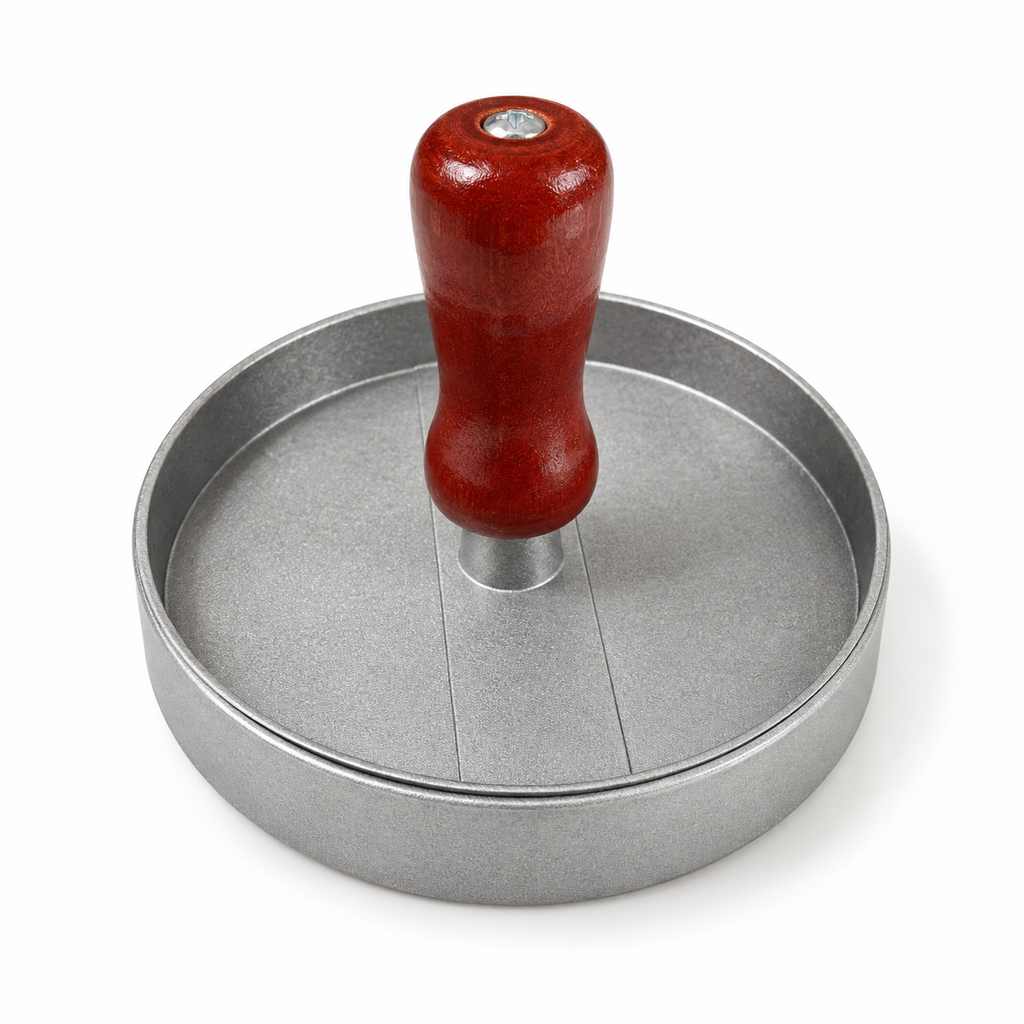 Prensa Manual para Hamburguesas de Aluminio – 11,5 cm