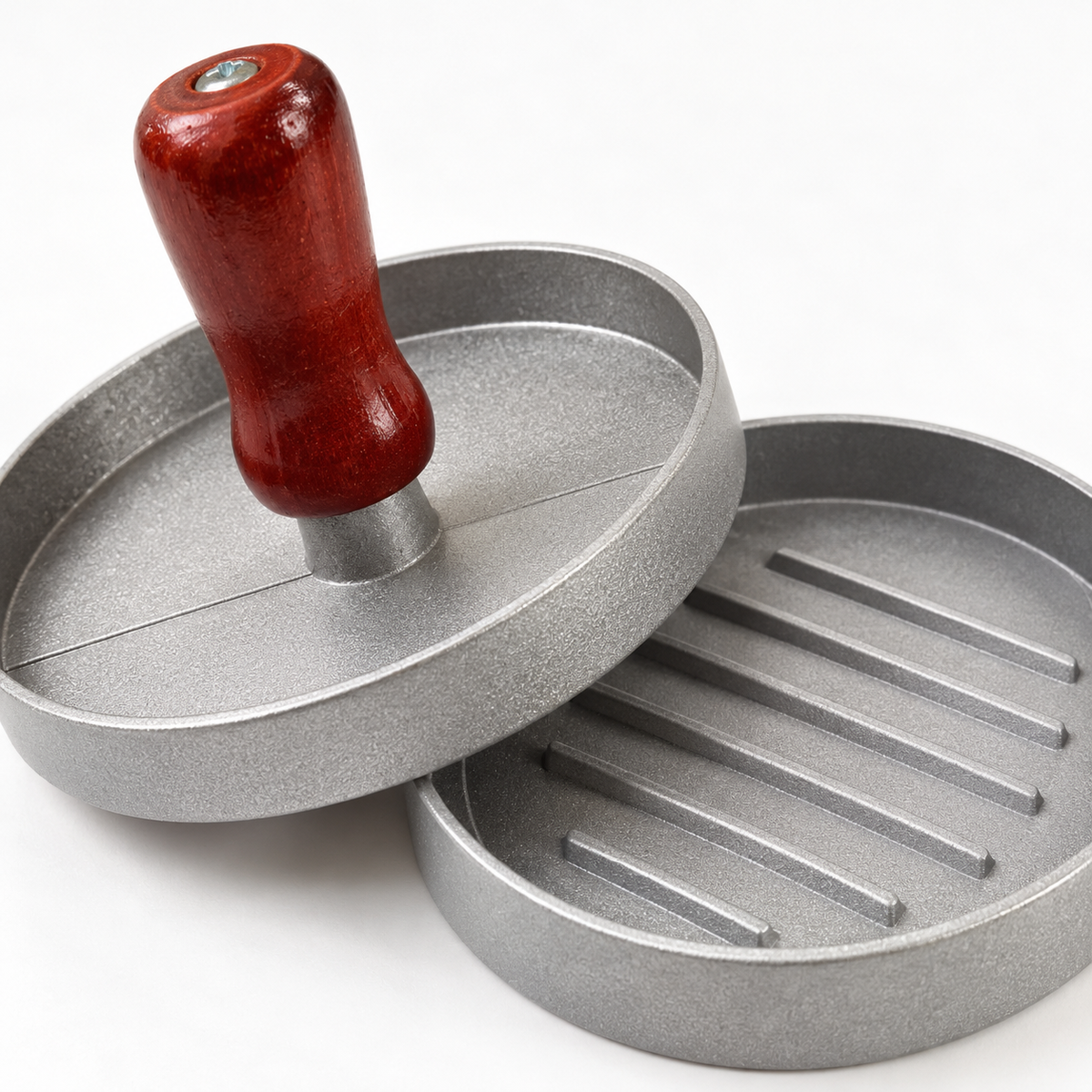 Prensa Manual para Hamburguesas de Aluminio – 11,5 cm